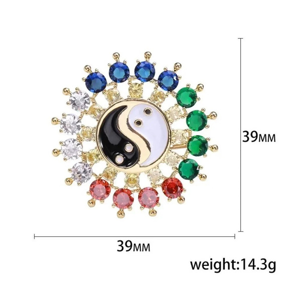 VQ Colorful Brooch - Picture 5 of 8